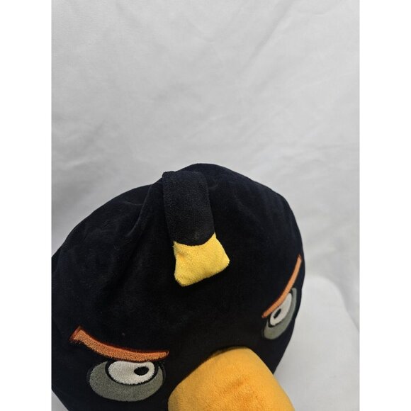Angry Birds Rovio Black Bomb Character Stuff Plush Toy Pillow 12 Inches - Picture 9 of 12